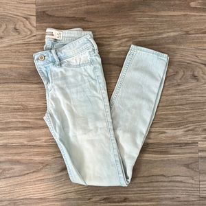 Hollister light washed Jean legging